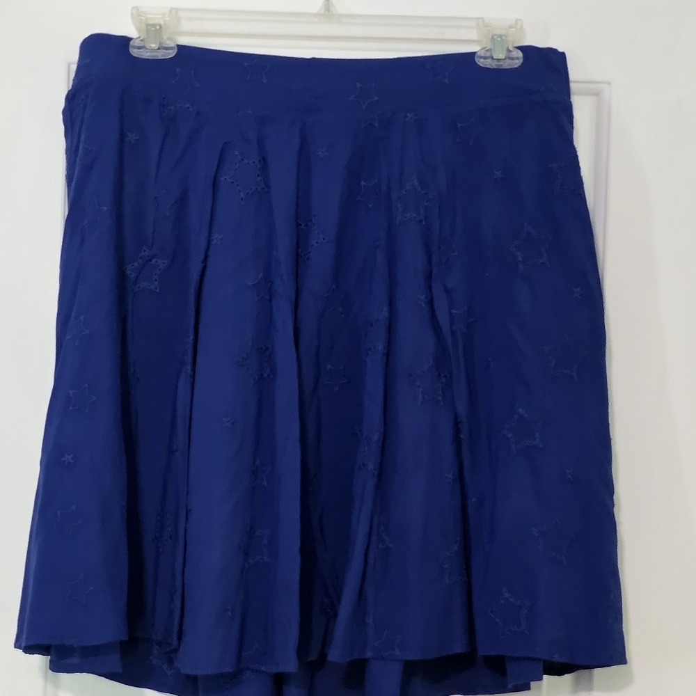 Elegant Blue Women's Skirt
